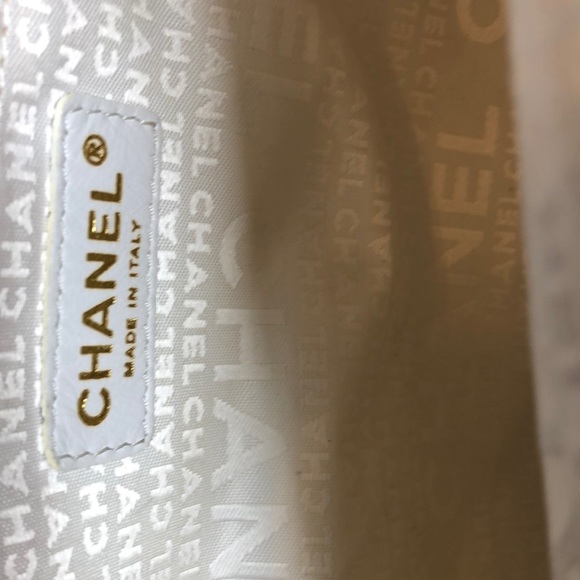 Chanel cloth/canvas small baguette - Picture 7 of 8